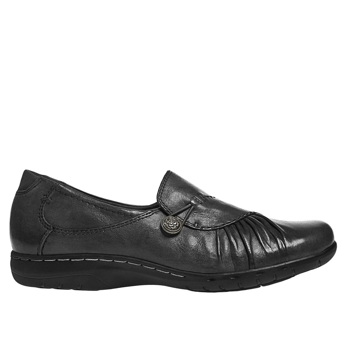 Paulette Black Slip-On Flat 2 Paulette Black Slip-On Flat - Image 2