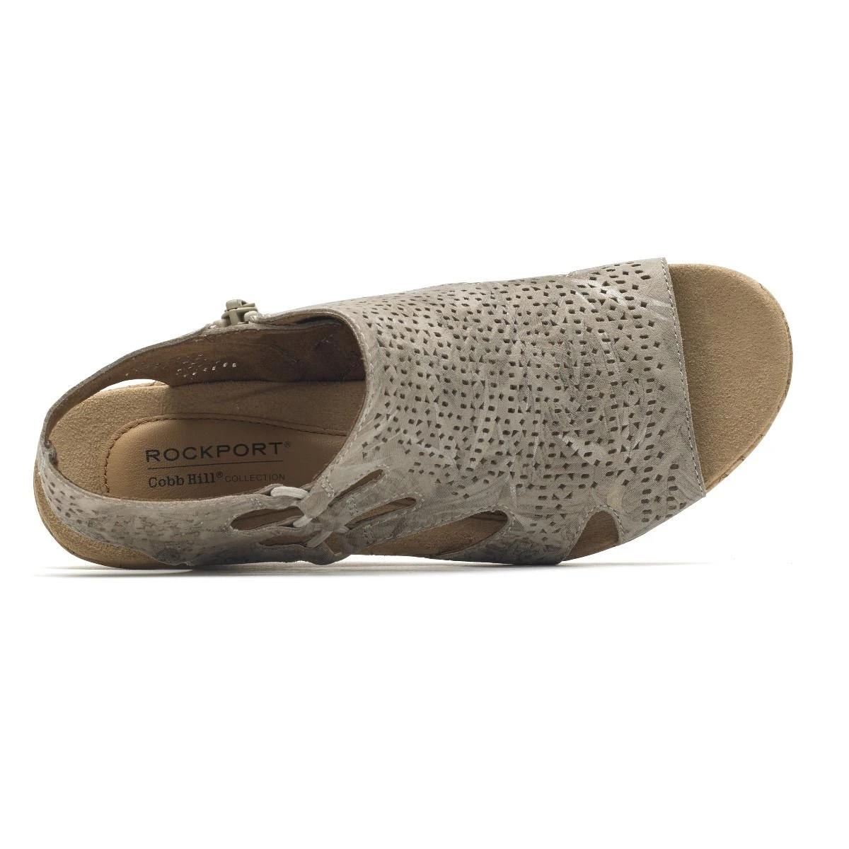 Janna Metallic Wedge Sandal 2 Janna Metallic Wedge Sandal - Image 2