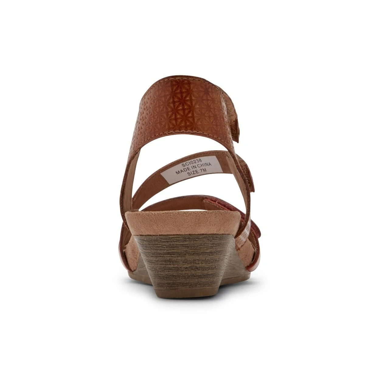 Hollywood 4-Strap Tan Sandal 3 Hollywood 4-Strap Tan Sandal - Image 3
