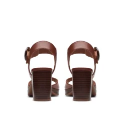 Clarks Ambyrlyn Ruby BrTan -Fashion Shoe Store claambyrlyn04d scaled