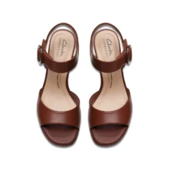 Clarks Ambyrlyn Ruby BrTan -Fashion Shoe Store claambyrlyn04e scaled