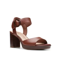 Clarks Ambyrlyn Ruby BrTan -Fashion Shoe Store claambyrlyn04f scaled