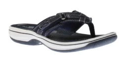 Clarks Breeze Sea Navy Thong Sandal -Fashion Shoe Store clabreezes03 1