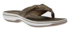 Clarks Breeze Sea Taupe Thong Sandal -Fashion Shoe Store clabreezes07 1 scaled