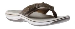 Clarks Breeze Sea Pewter Thong Sandal -Fashion Shoe Store clabreezes12 1