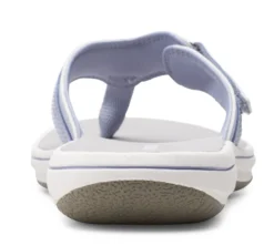Clarks Breeze Sea Lavender Thong Sandal -Fashion Shoe Store clabreezes29c