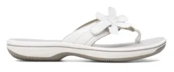 Clarks Brinkley Flora White -Fashion Shoe Store clabrinkleyf09b scaled