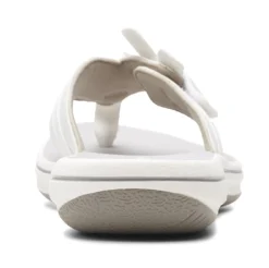 Clarks Brinkley Flora White -Fashion Shoe Store clabrinkleyf09c
