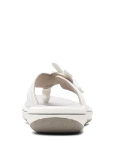 Clarks Brinkley Flora White -Fashion Shoe Store clabrinkleyf09e