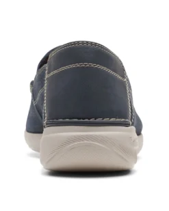 Clarks Gorwin Step Navy NB -Fashion Shoe Store clagorwins03d