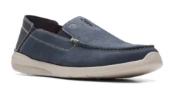 Clarks Gorwin Step Navy NB -Fashion Shoe Store clagorwins03e
