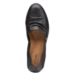 Clarks Jenette Ruby Black -Fashion Shoe Store clajenetter01d