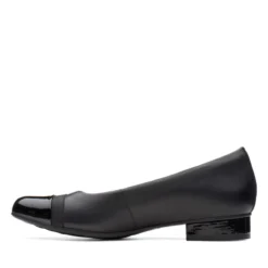 Clarks Juliet Monte Black Leather Slip-On 8 Clarks Juliet Monte Black Leather Slip-On -Fashion Shoe Store clajulietm01b