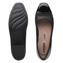 Clarks Juliet Monte Black Leather Slip-On 11 Clarks Juliet Monte Black Leather Slip-On -Fashion Shoe Store clajulietm01e