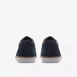 Clarks Malwood Lace Navy -Fashion Shoe Store clamalwoodl03e