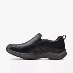 Clarks Wave 2 Edge Black -Fashion Shoe Store clawave2edge01e