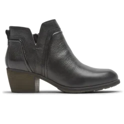 Anisa V-Cut Black Bootie -Fashion Shoe Store cobanisa01d scaled