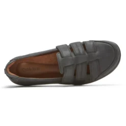 Penfield Black Strappy Slip-On Fisherman Sandal -Fashion Shoe Store cobfishermen01d