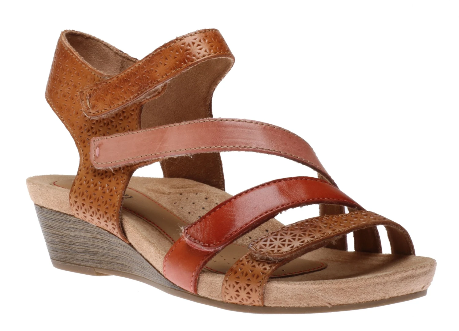 Hollywood 4-Strap Tan Sandal 6 Hollywood 4-Strap Tan Sandal - Image 6