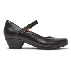 Laurel Black Leather Mary Jane -Fashion Shoe Store coblaurelmj01d scaled