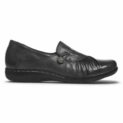 Paulette Black Slip-On Flat 10 Paulette Black Slip-On Flat -Fashion Shoe Store cobpaulette01e