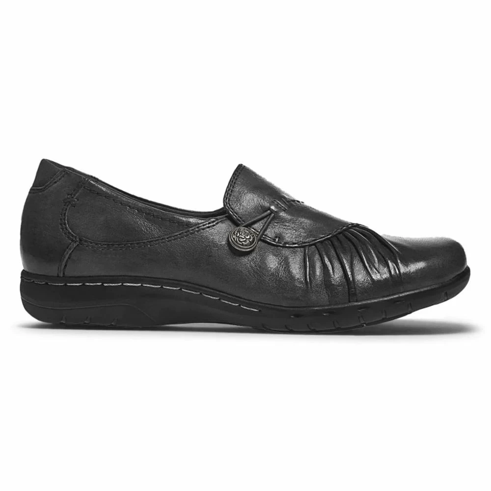 Paulette Black Slip-On Flat 4 Paulette Black Slip-On Flat - Image 4