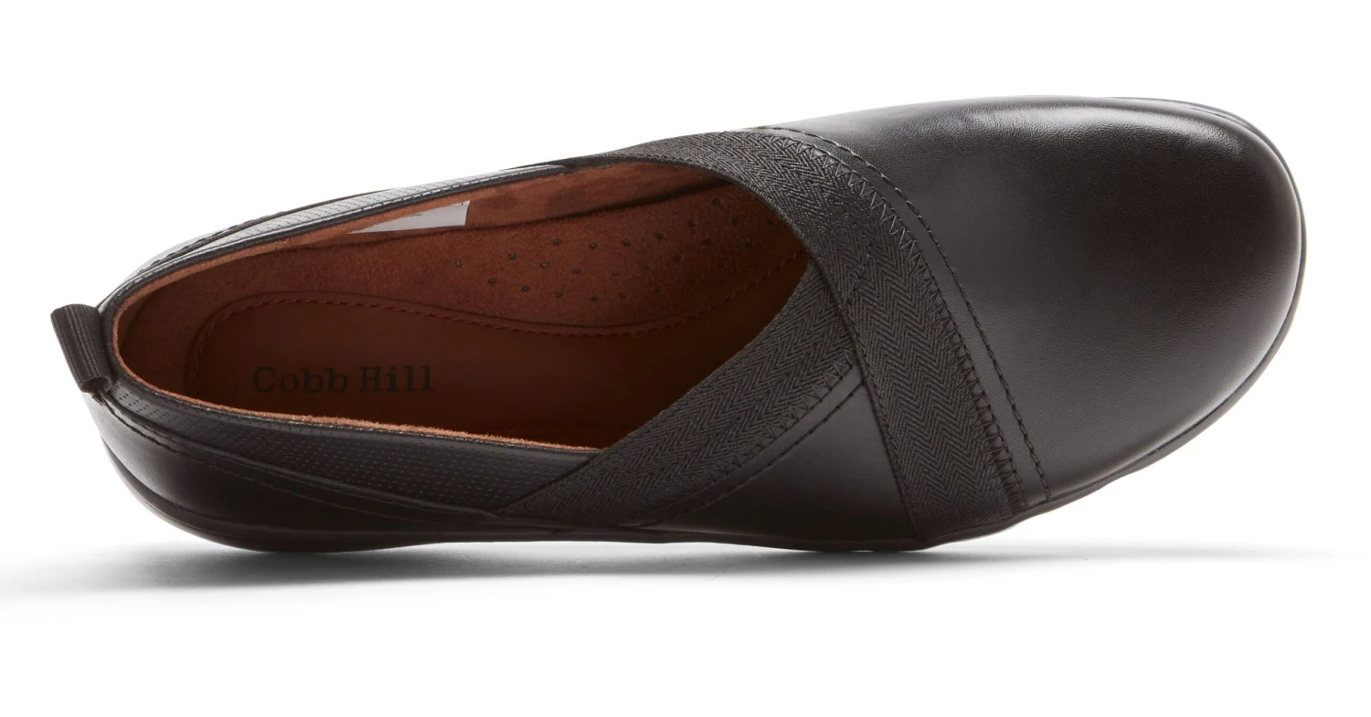 Penfield Envelope Black Leather Slip-On Flat 2 Penfield Envelope Black Leather Slip-On Flat - Image 2