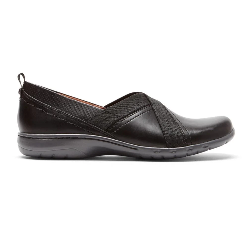 Penfield Envelope Black Leather Slip-On Flat 4 Penfield Envelope Black Leather Slip-On Flat - Image 4
