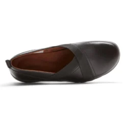 Penfield Envelope Black Leather Slip-On Flat 10 Penfield Envelope Black Leather Slip-On Flat -Fashion Shoe Store cobpenfielde01f