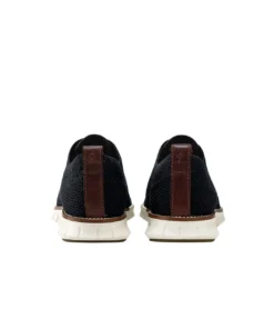 Cole Haan ZERØGRAND Wingtip Oxford Black Stitchlite -Fashion Shoe Store colstitchlite01d