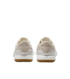 Cole Haan GrandPrø White Leather Lace-Up Tennis Sneaker -Fashion Shoe Store coltennis09cf