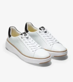Cole Haan Topspin Sneak White -Fashion Shoe Store coltopspins09e