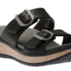 Dansko Kandi Black EVA Double Strap Slide Sandal