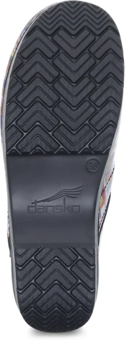 Dansko Professional Colour Block Patent Clog 5 Dansko Professional Colour Block Patent Clog -Fashion Shoe Store danprofess32c