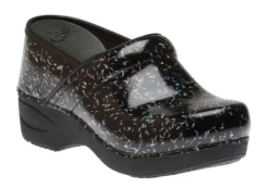 Dansko XP 2.0 Rainbow Flecks Patent Clog