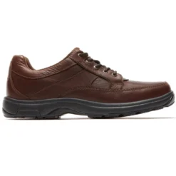 Midland Brown Leather Lace-Up Oxford -Fashion Shoe Store dun8500sbd