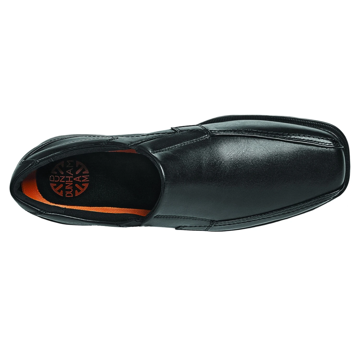 Dillon Black Leather Slip-On Dress Shoe 3 Dillon Black Leather Slip-On Dress Shoe - Image 3