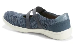 Paxton Parson Moroccan Blue Mary Jane Vegan Sneaker -Fashion Shoe Store earparson03c