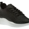 ECCO Therap Black Leather Slip-On Sneaker