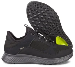 ECCO Women's Exostride Black Gore-Tex Waterproof Sneaker -Fashion Shoe Store ecc83533301a