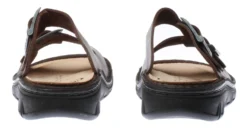 Finn Comfort Cayman Men's Brown Leather Slide Sandal -Fashion Shoe Store fincayman02d scaled