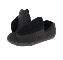 Doctor 2 Black Wool Slipper 9 Doctor 2 Black Wool Slipper -Fashion Shoe Store foadoctor201d