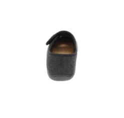 Kendale Black Wool Slipper -Fashion Shoe Store foakendale01c