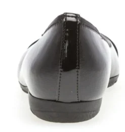 Gabor 54.161.57 Black Ballet Flat -Fashion Shoe Store gab54 161 57c