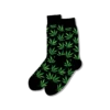 Hotsox Men's Weed Crew Socks