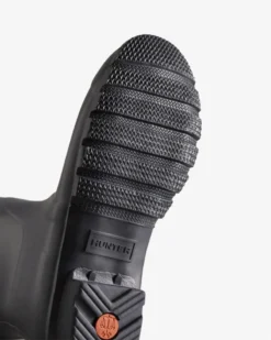 Hunter Women's Original Black Short Rain Boot -Fashion Shoe Store hunw2375801e