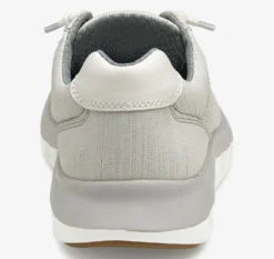 Activate White Perforated Leather Lace-Up Sneaker -Fashion Shoe Store johactivate09d