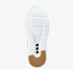 Activate White Perforated Leather Lace-Up Sneaker -Fashion Shoe Store johactivate09e