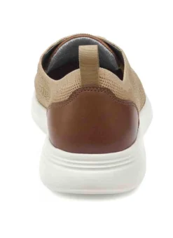 Amherst Taupe Knit Lace-Up Sneaker 5 Amherst Taupe Knit Lace-Up Sneaker -Fashion Shoe Store johamherst07d