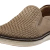 McGuffey Woven Beige Nubuck Slip-On Sneaker